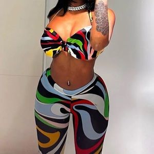 Multicolored summer set